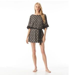 Michael Kors Belted Cover Up - Monogram